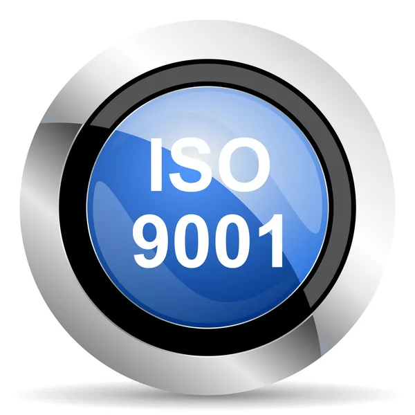 ISO 9001 icono — Foto de Stock