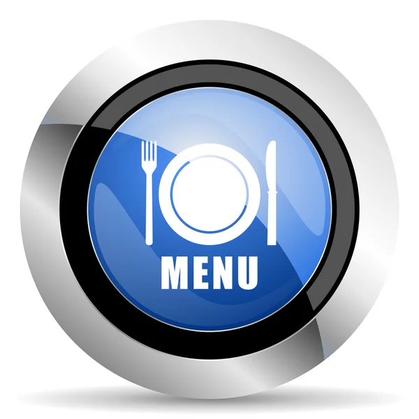 Menü ikon étterem jele — Stock Fotó