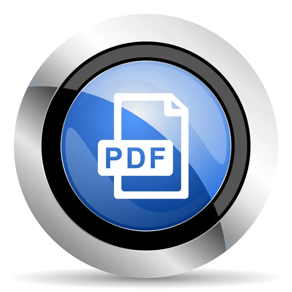 Icono del archivo PDF —  Fotos de Stock