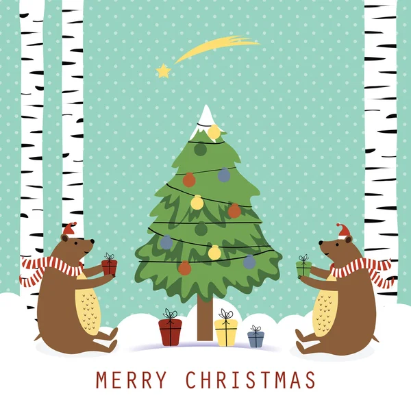 Christmas card Royalty Free Stock Vectors