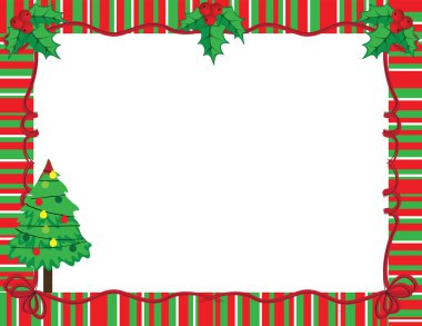 Christmas frame clipart