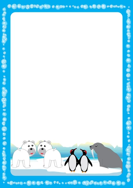 Animal frame — Stock Vector