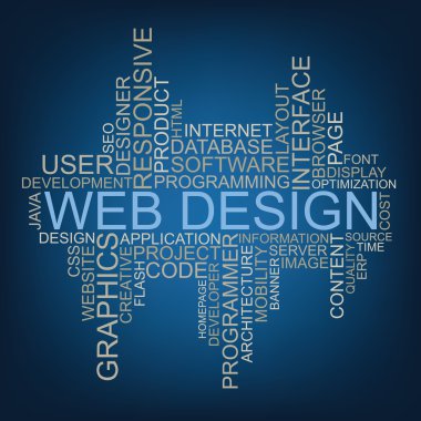 Web Tasarım etiket bulutu
