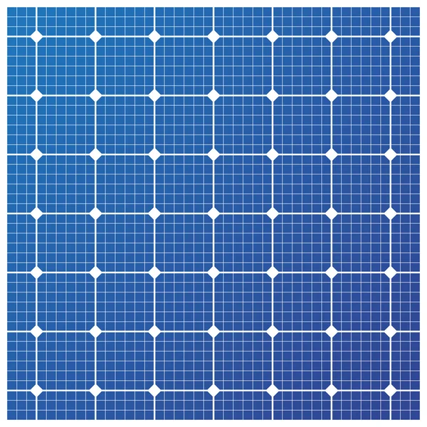 Solar cell pattern — Stock Vector