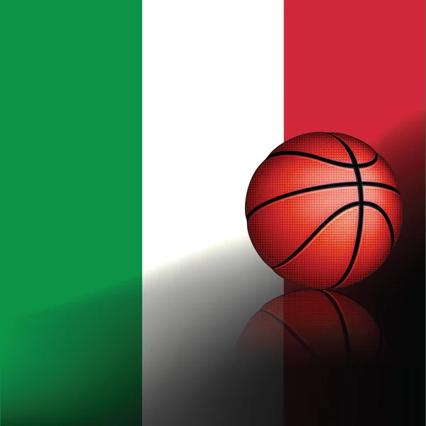 Ícone de basquete italiano —  Vetores de Stock