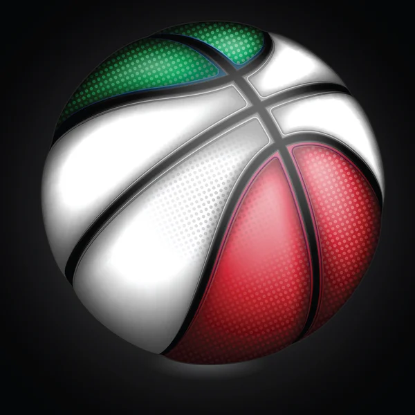 Italienska basket ikonen — Stock vektor