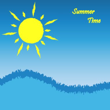 Yaz zamanı arkaplanı 