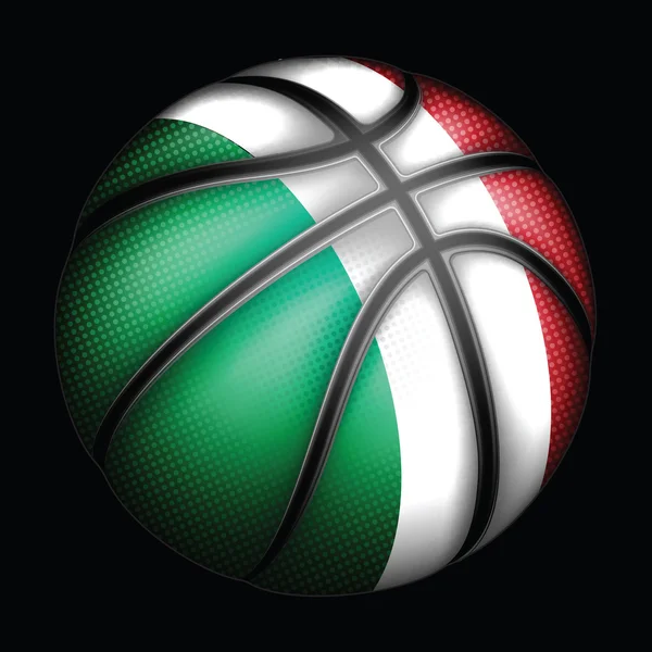 Icono de baloncesto italiano — Vector de stock