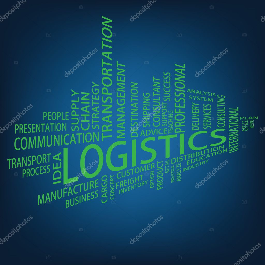 Logística Tag Cloud Stock Vector by ©ngaga35 114770694