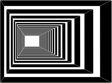 Siyah ve beyaz soyut alanı 