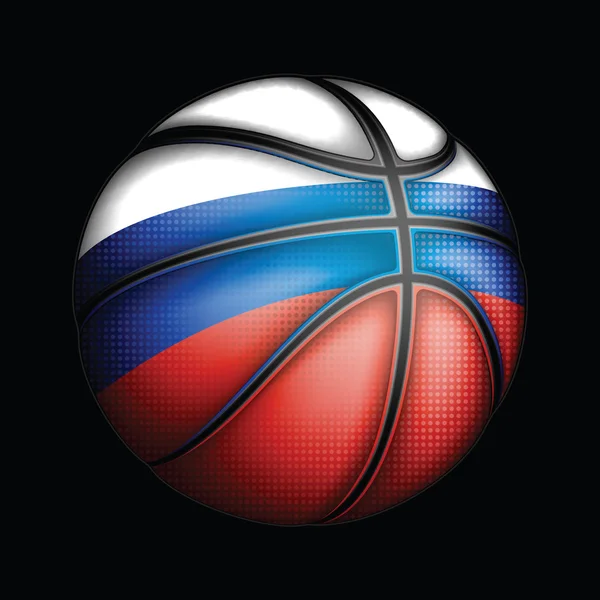 Russische Basketball-Ikone — Stockvektor