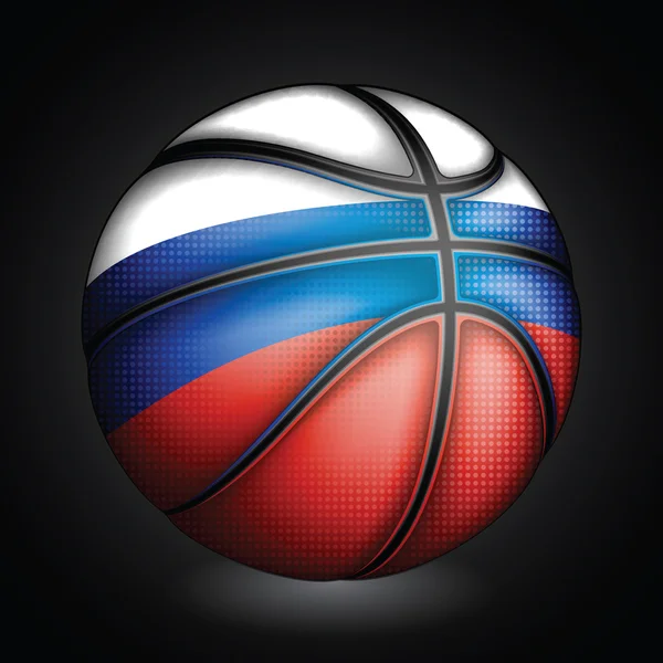 Russisches Basketballzeichen — Stockvektor