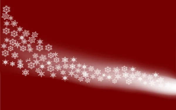 Set of snowflake texture — Stock Vector