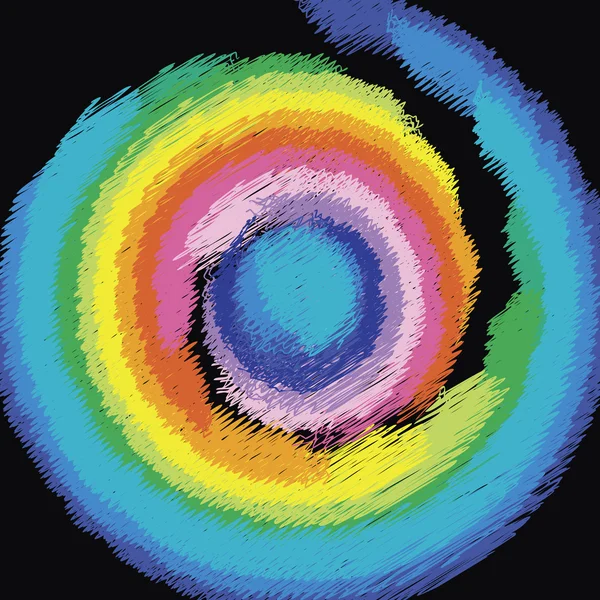Garabato abstracto fondo colorido — Archivo Imágenes Vectoriales