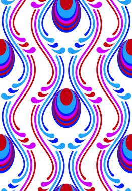 Modern güzel Doğu desen 