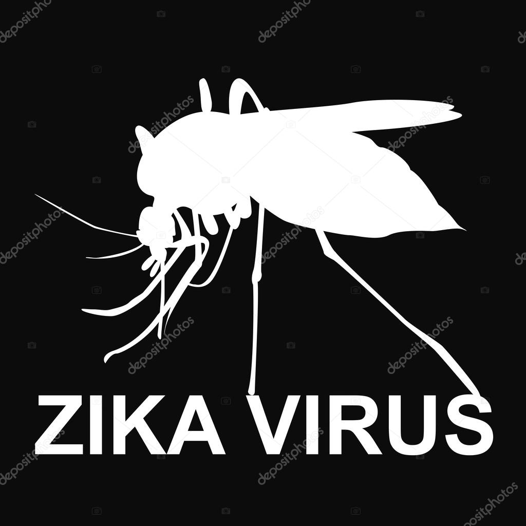 Zika virus sign, vector illustration