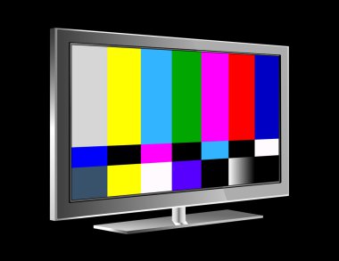 NTSC tv desen sinyali