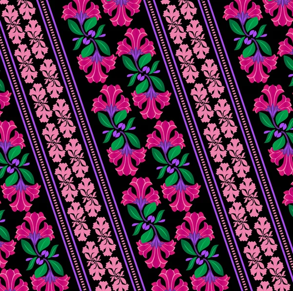 Patrón de fondo de pantalla floral — Archivo Imágenes Vectoriales