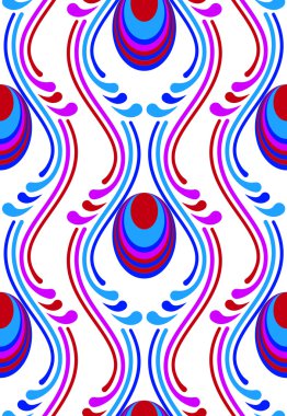 Modern güzel Doğu desen 