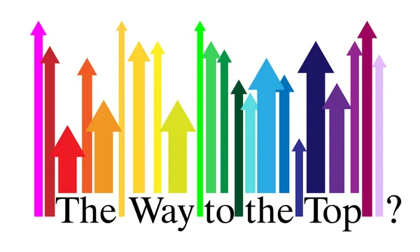 Way to Top sign Stock Vector Image by ©ngaga35 #116825342