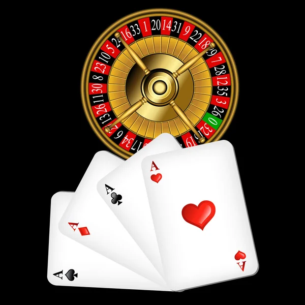 Roulette wheel, vector Stock Vector by ©ngaga35 31029951