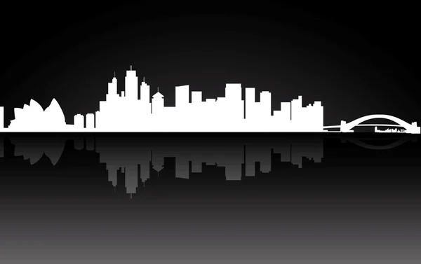 Panorama města new york — Stockový vektor