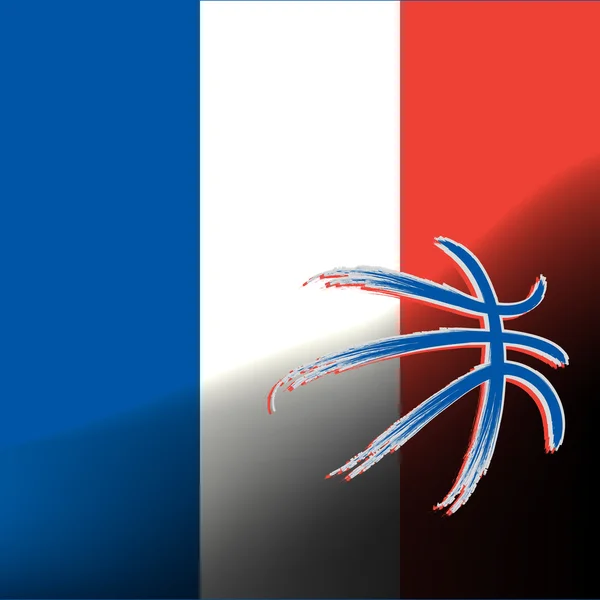French basketball sign — Stock Vector © ngaga35 116827496