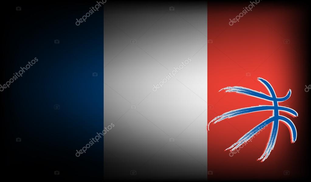French basketball sign — Stock Vector © ngaga35 116827496