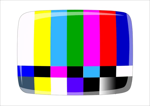 Tv - NTSC signal — Stock Vector