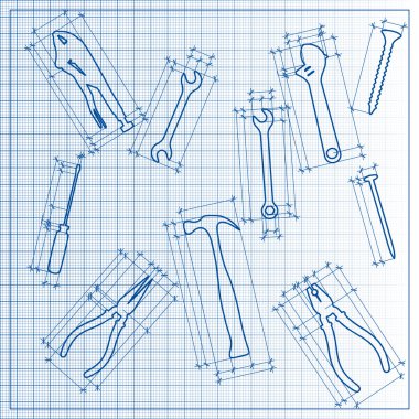 Araçlar blueprint eskiz