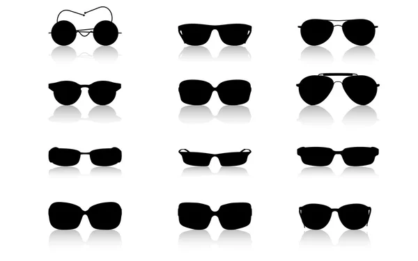 Sunglasses set — Stock Vector