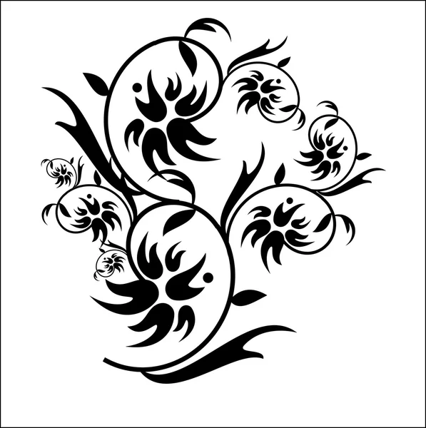 Set floral — Image vectorielle