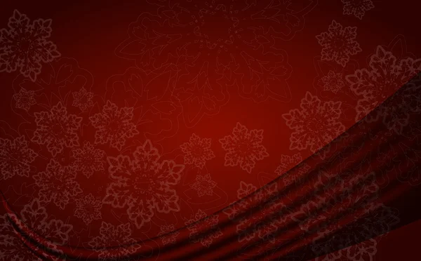 Vermelho abstrato xmas fundo — Vetor de Stock