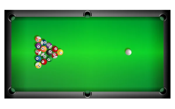 Table de billard — Image vectorielle