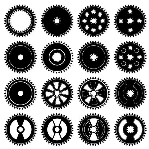 Set of gears — Stock Vector