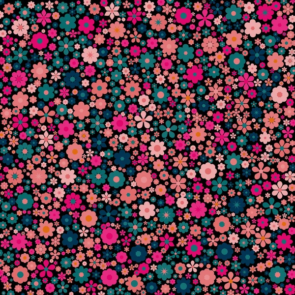 Fundo floral colorido —  Vetores de Stock