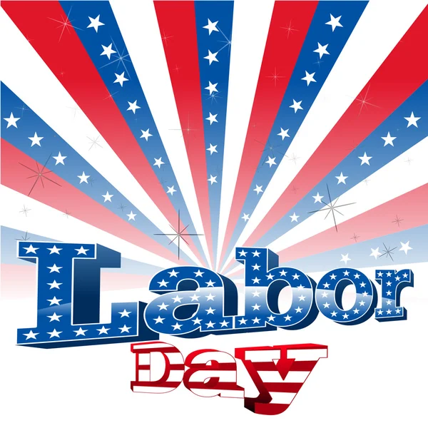 Labor Day — Stock Vector