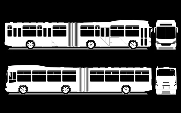 Městský autobus — Stockový vektor