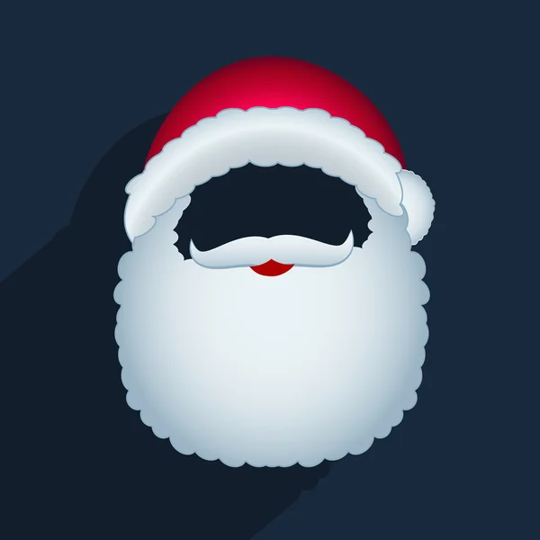 Санта-Клауса маска — стоковий вектор