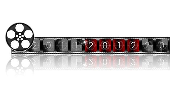 Countdown zum Film des Jahres 2012 — Stockvektor