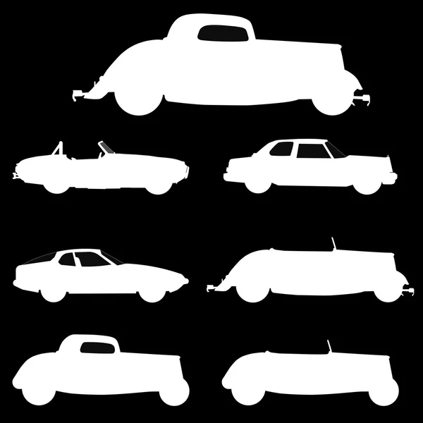 Stará auta — Stockový vektor