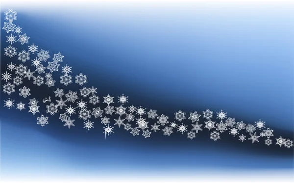 Snowflake background — Stock Vector