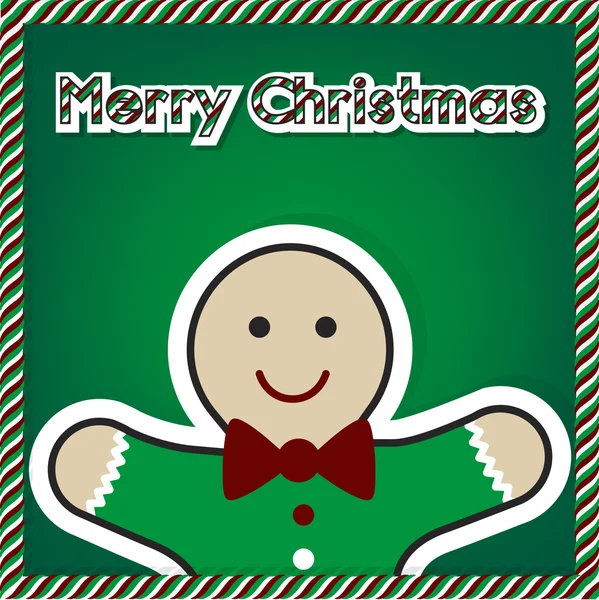 Christmas gingerbread — Stock Vector