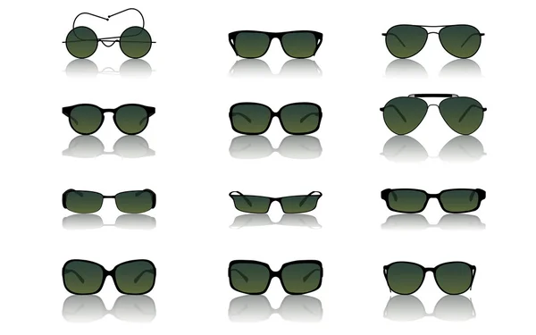 Sonnenbrillen Set — Stockvektor
