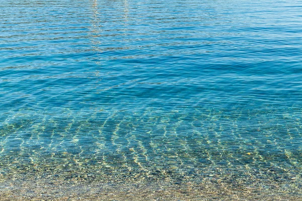 Blue sea surface with waves — Stock Photo, Image