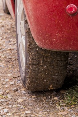 Off-Road araç sıkışmış