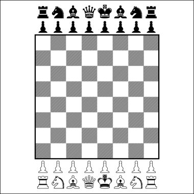 Satranç tablo arka planı