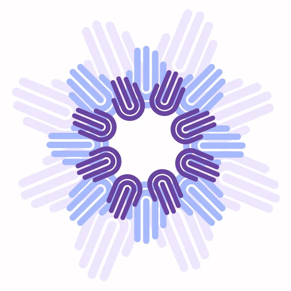 Chaîne Cercle des mains — Image vectorielle