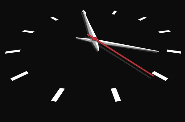 Fond d'horloge abstrait — Image vectorielle