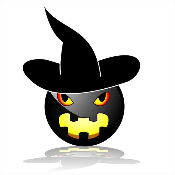 Carácter de calabaza de miedo — Vector de stock